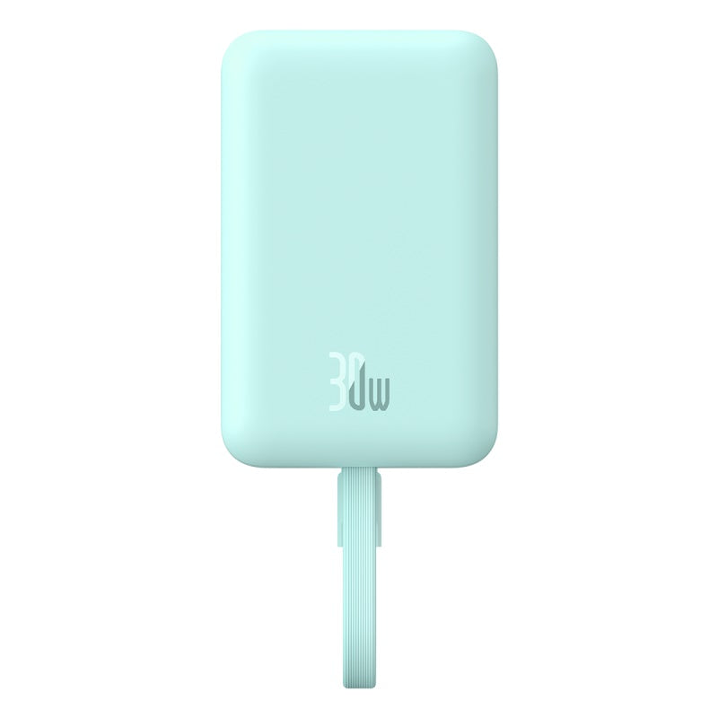 Baseus Magnetic Mini, Wireless Fast Charge Power Bank Type-C Edition, 10000Mah, Blue - P1002210B333-00