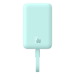 Baseus Magnetic Mini, Wireless Fast Charge Power Bank Type-C Edition, 10000Mah, Blue - P1002210B333-00