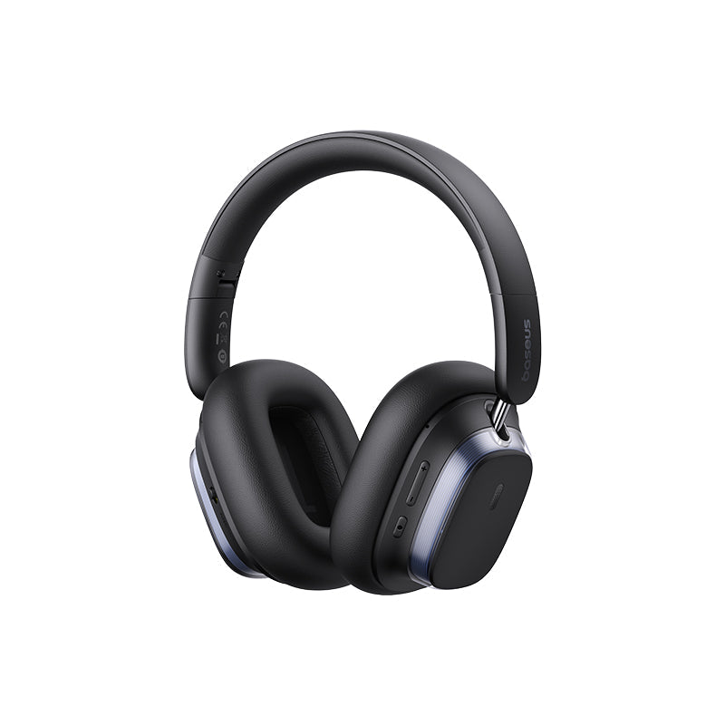 Baseus Bowie H1s Noise Cancellation Wireless Headphones, Cluster Black - A00075301113-00