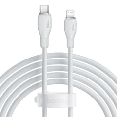 Baseus Pudding Series Fast Charging Cable Type-C to Ip, 20 Watts, 2M, Stellar White - P10355701221-B2