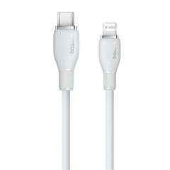 Baseus Pudding Series Fast Charging Cable Type-C to Ip, 20 Watts, 2M, Stellar White - P10355701221-B2