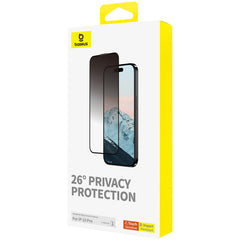 Baseus Diamond Series Full-Coverage Privacy Protection Tempered Glass Screen Protect - P60057405203-01