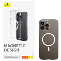 Baseus Crystal Series Magnetic Phone Case for iP 16 Pro Max - P60114306203-03