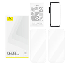 Baseus Superior Series HD Tempered Glass Screen Protector, Ip 16Pro Max, Transparent - P60073909201-03