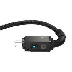 Baseus Unbreakable Series Fast Charging Data Cable Type-C to Type-C, 100Watts, 2Mm, Cluster Black - P10355800111-01