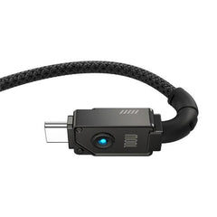 Baseus Unbreakable Series Fast Charging Data Cable Type-C to Type-C, 100Watts, 1Mm, Cluster Black - P10355800111-00