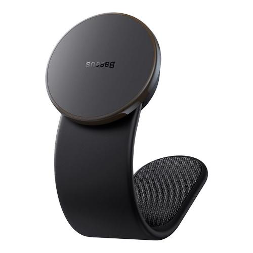 Baseus C02 Pro Series Magnetic Wireless Charging Car Mount, Cluster Black - C40156000111-00