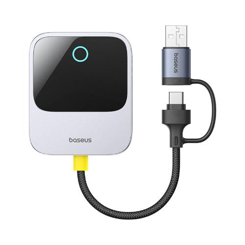 Baseus Safe Journey Series Wireless CarPlay Adapter, Space Grey - C10745100813-00