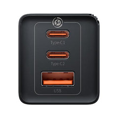 Baseus GaN5 Pro Fast Charger 2C, 65Watts, Black - CCGP120201