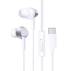 Baseus Enock Wired Earphones, White - A00164300213-Z1