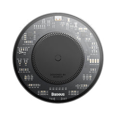 Baseus Simple 2 Wireless Charger, 15Watts, Cluster Black - CCJJ050001