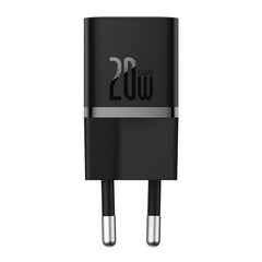 Baseus Adapter Fast Charger Mini, 20Watts, Cluster Black - P10110900113-00