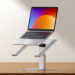 Baseus Metal Adjustable Laptop Stand, Silver - LUJS000012