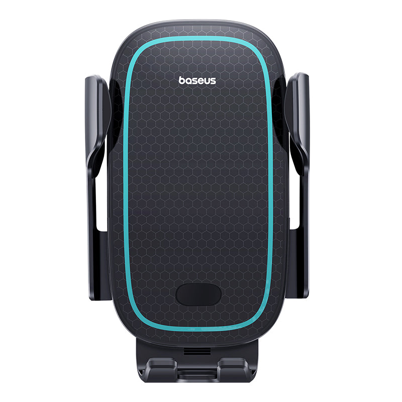 Baseus Milky Way Pro Series 15W Wireless Charging Electric Car Mount Phone Holder — Black - C40357000111-00