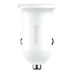 Baseus Grain Pro Dual USB Car Charger 4.8A — White (CCALLP-02)