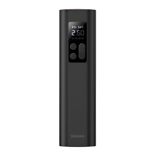 Baseus Super Mini Inflator Pump – Portable Cordless Tire Inflator, Black - CRCQ000001