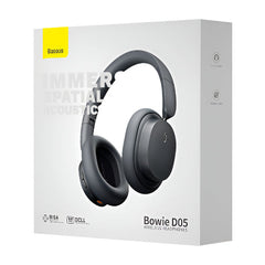 Baseus Bowie D05 Wireless Headphones, Grey - NGTD020213