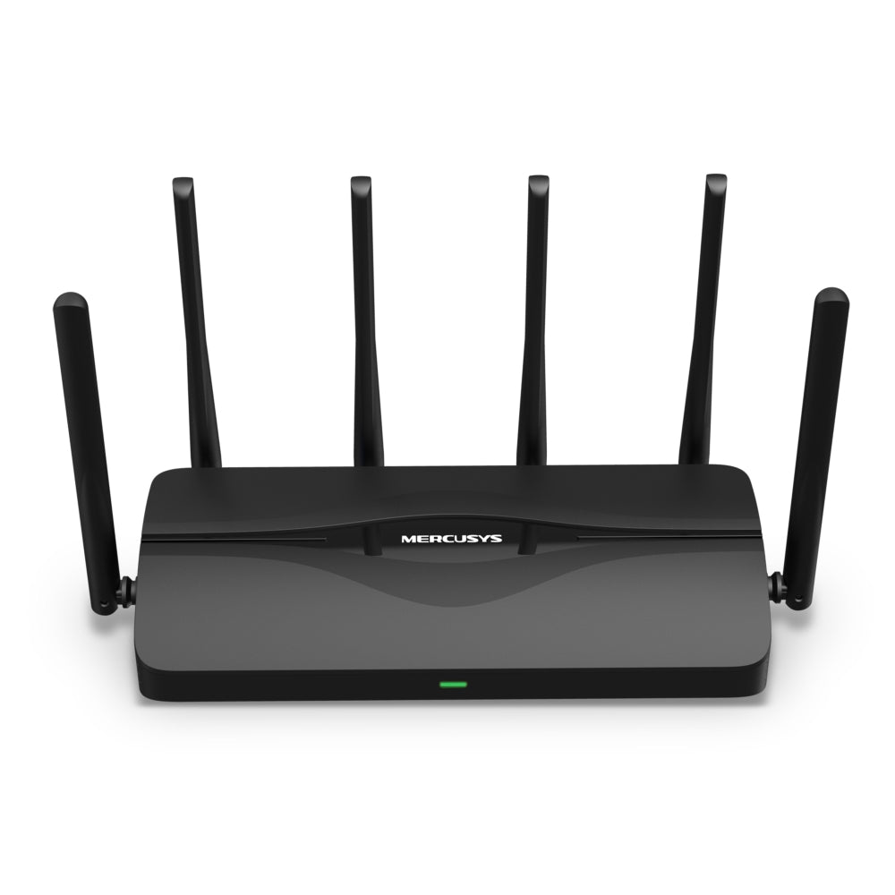 Mercusys MR47BE, Tp-Link-BE9300 Tri-Band Wi-Fi 7 Router, Black