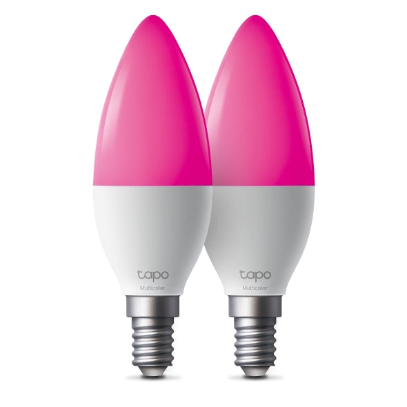 Tp-Link Tapo Smart Light Bulb, 2Pack, Multicolor - "Tapo L430C(2-pack)