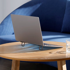 Baseus Slim Laptop Kickstand, Enhanced Cooling, Strong Adhesive, Slim, Grey - LUZC000013