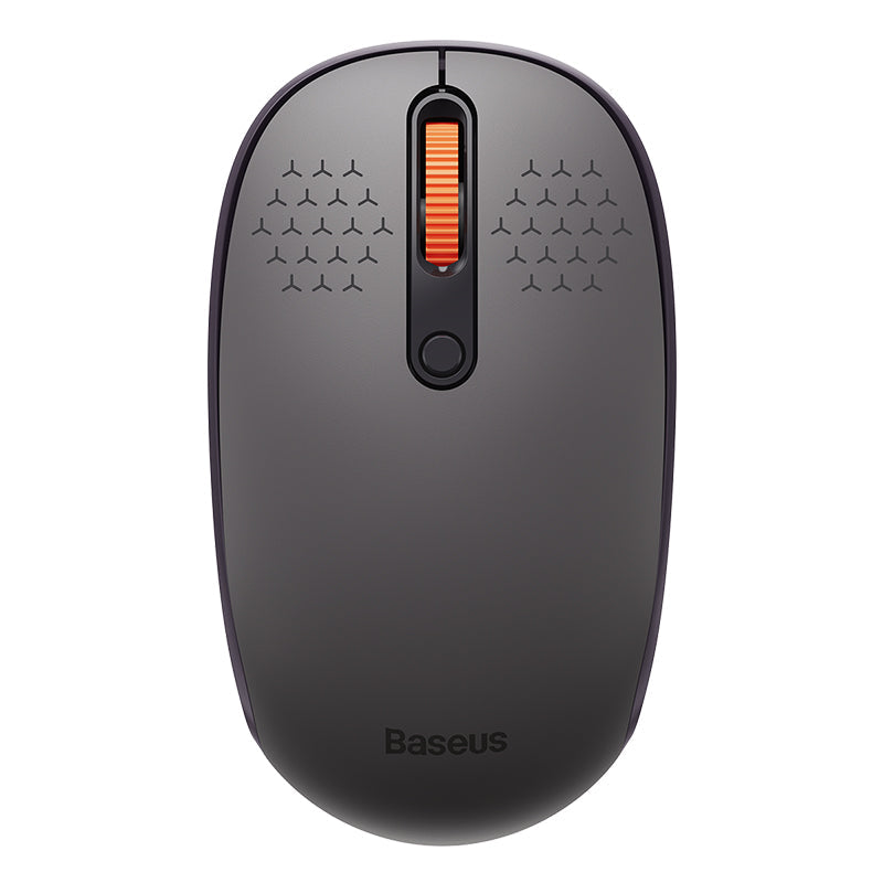 Baseus F01B Tri-Mode Wireless Mouse, Ergonomic Design, Frosted Gray - B01055503833-00