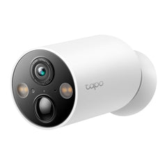 Tp-Link Smart Wire-Free Security Camera & Solar Panel, Color Night Vision, 2K Live View - Tapo C410 KIT
