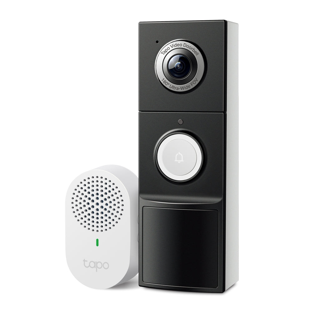Tp-link-Tapo Video Doorbell Camera, MP5, White - Tapo D235