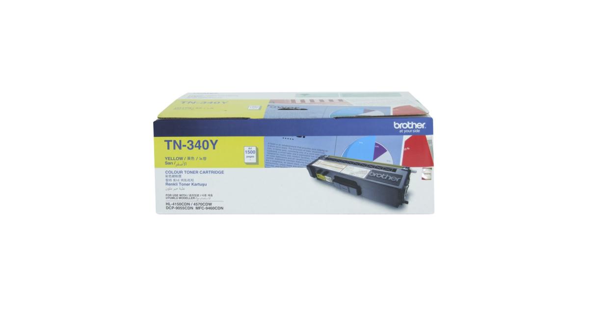 Toner Brother Yellow TN340 (Original)