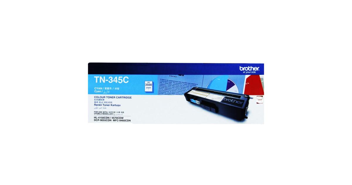 Toner Brother Cyan TN345 (Original)