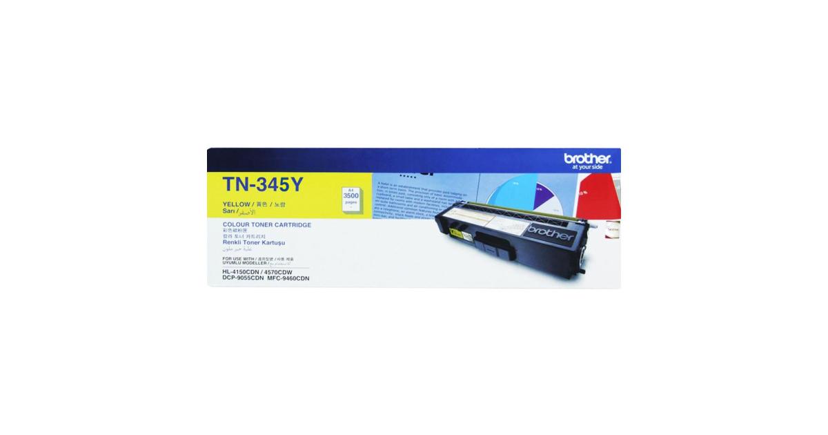Toner Brother Yellow TN345 (Original)