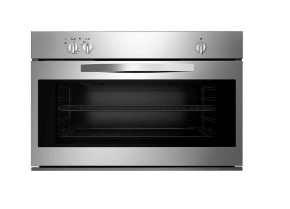 TO9GGV/S Thompson Built-in Gas Oven, 90 Cm, Stainless Steel
