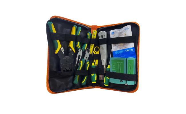 Feibao 0488 Multifunctional Network Cable Tester Tool Kit 11 P