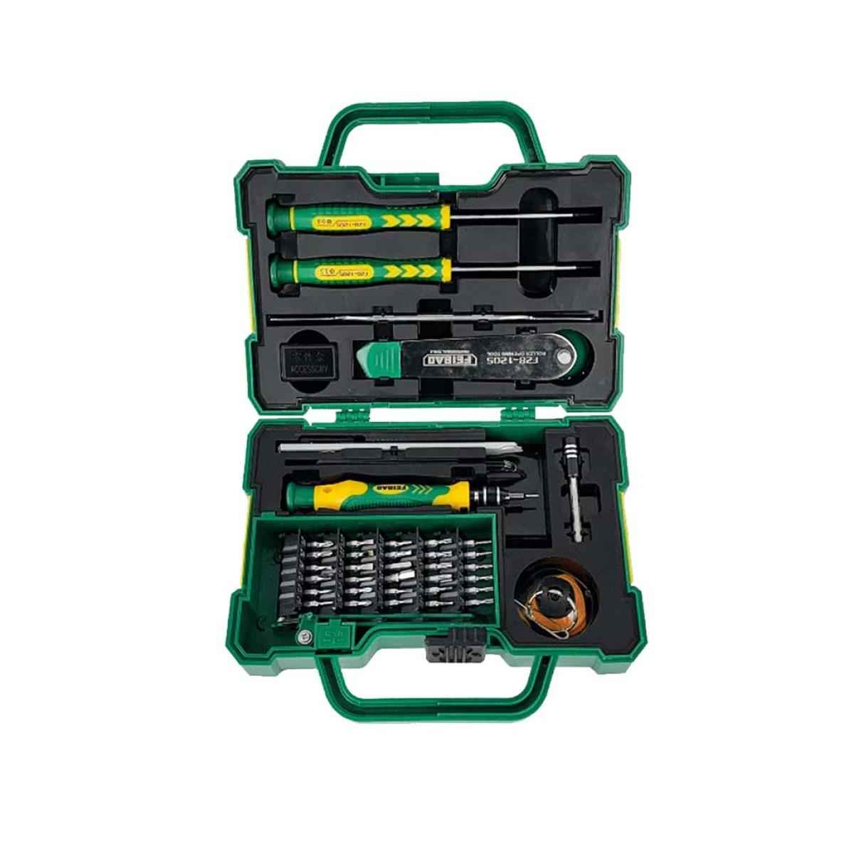 GENERIC Feibao F28 - 1205 Multifunctional Electrician Tool Box 45 PCS with tools