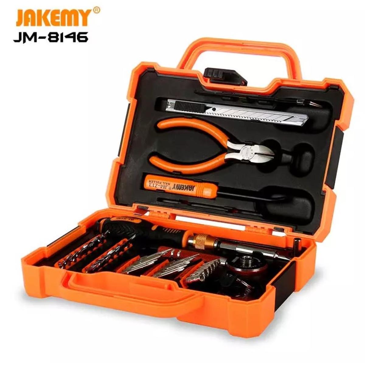 JAKEMY JM-8146 47 in 1 Household DIY Maintenance toolkit