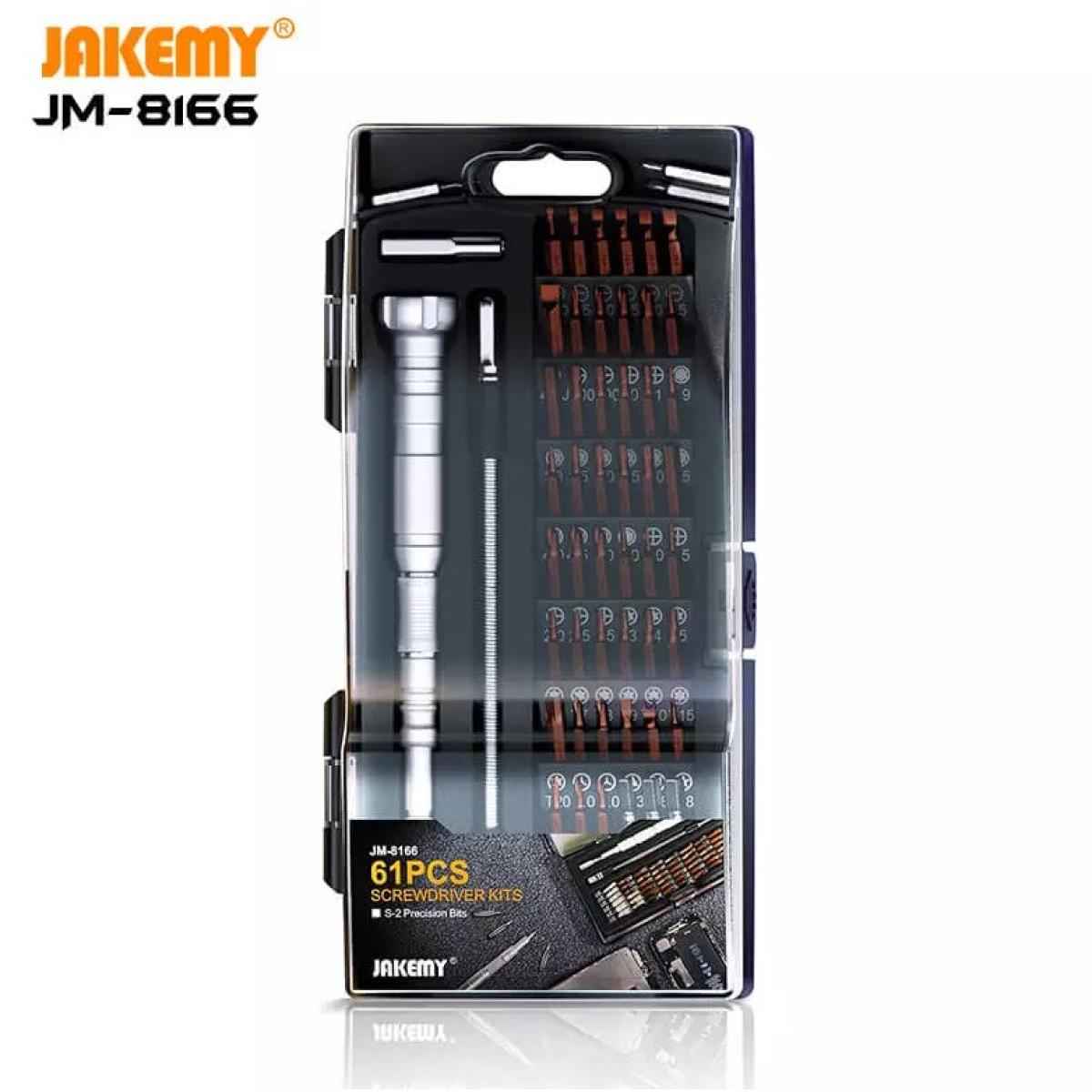 JAKEMY JM-8166 61 in 1 Portable precision screwdriver set JAKEMY JM-8166 61 in 1 Portable precision screwdriver set