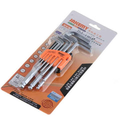JAKEMY JM - HK2 9 IN 1 Hexagon Key Set Allen Wrench Tool, tools