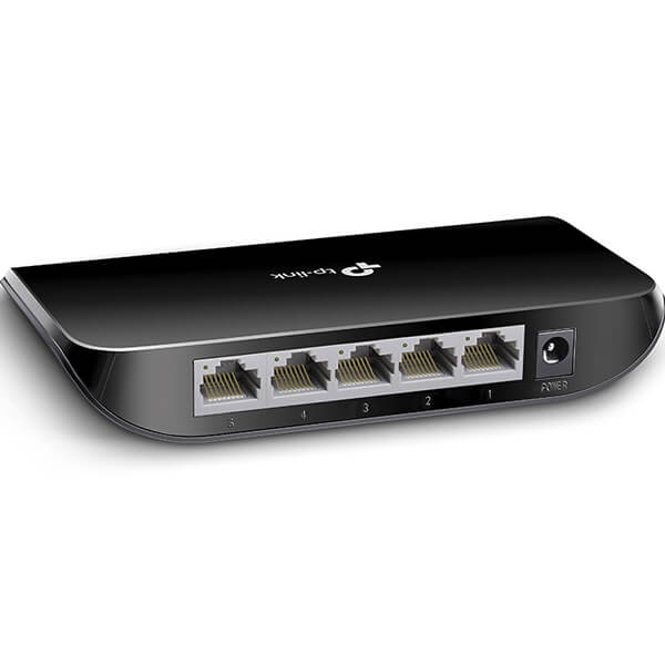 Tp Link Tl SG1005D 5 Port Gigabit Desktop Switch, network switch