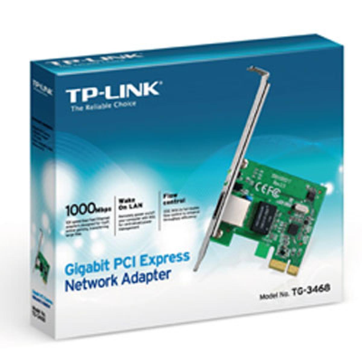 TP-Link TG-3468 10/100/1000Mbps Gigabit Ethernet PCI Express Network Card PCIE Interface