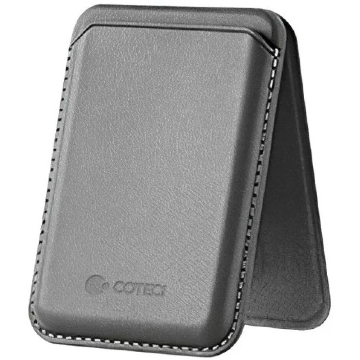 COTECi TR - 052 MagSafe Card Holder and a Mobile Stand - Black