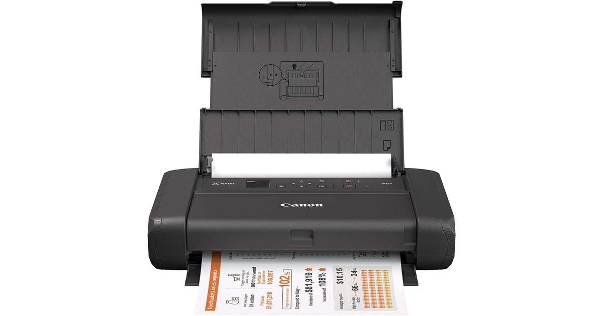 Canon PIXMA TR150 Wireless Portable Printer