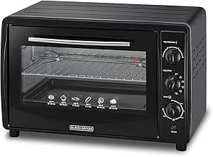 TRO45RDG-B5 Black & Decor Electric Oven, 45 Liters, 1800 Watts