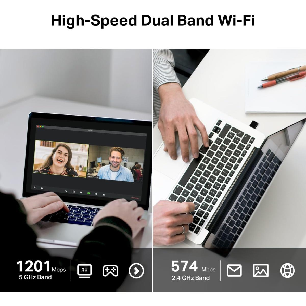 Tp Link USB 2.0 wireless Wi - Fi adapter for device connectivity