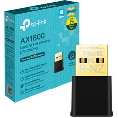 Tp Link Archer Tx20u Nano Ax1800 Usb Wifi Adapter 2.4g/5g Dual Band Ofdma, Mu Mimo, Wpa3, Travel Size, Supports Windows 11/10 - CompuMe