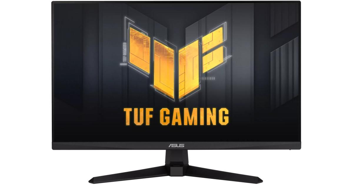 ASUS TUF Gaming VG259Q5A 24.5” Monitor, 1080P Full HD, 1ms (GTG) 0.3ms (Min) Fast IPS, 200Hz, HDR10, 99% sRGB w/ Speakers