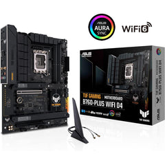 Asus Tuf Gaming B760 Plus Wifi Ddr5 Intel B760 Lga 1700 Atx Pcie 5.0 3x Pcie 4.0 M.2 2.5gb Ethernet Usb 3.2 Gen 2x2 Type C