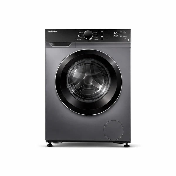 TW-BH80S2J(SK) Toshiba Washing Machine, 7 Kg, Silver, 1200 RPM