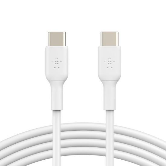 Belkin Boost Charge USB-C to USB-C Cable, 2Mm, White - CAB003bt2MWH