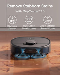 Anker Eufy Robat Vacuum X10 Pro Omni, 8000Pa, Black - T2351V11