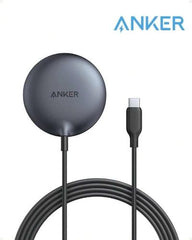 Anker MagGo Wireless Charger Pad, 15Watts, Grey - A25M0111