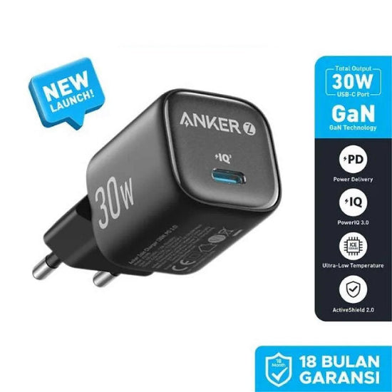 Anker Power Port, 30Watts, Black - A2698L11